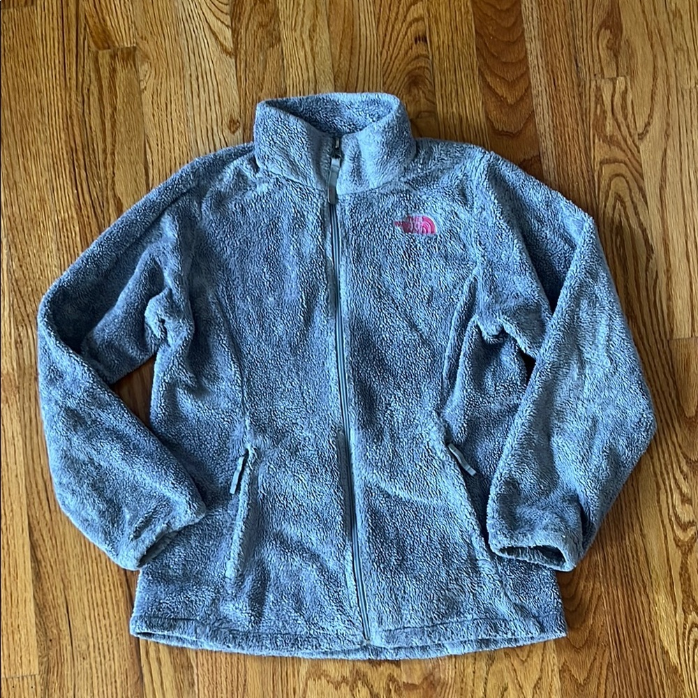 The North Face fleece Jacket      EUC girls size Large (14/16)